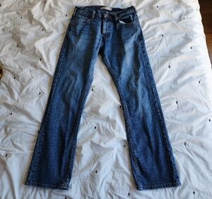 Levis Bootcut Blue Denim Jeans